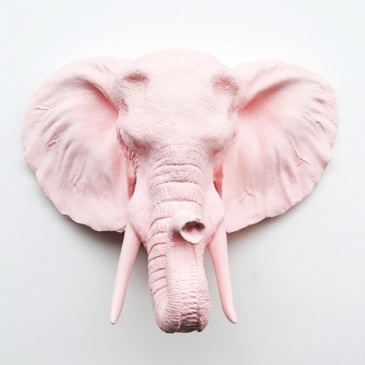 pink elephant head